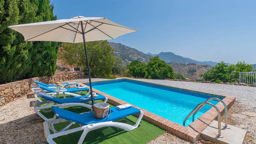 Finca für 4 Personen, mit Pool und Balkon/Terrasse, mit Haustier in Cómpeta - 3