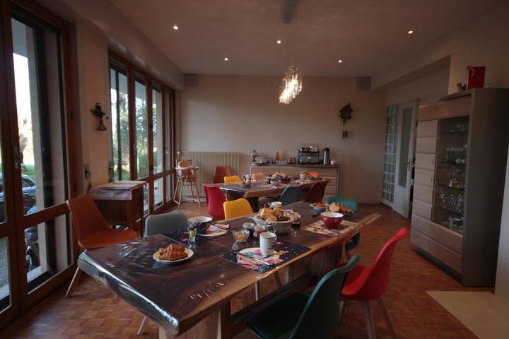 Location de vacances pour 4 personnes, avec vue et jardin à Anould - 3