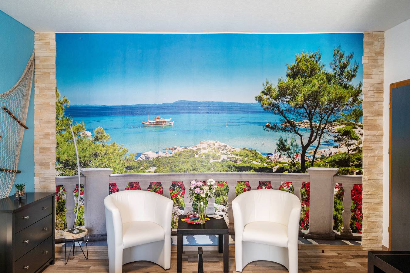Ganzes Studio, 'Charmante 32 M² Ferienwohnung' mit Gemeinschaftsterrasse und Wlan in Barth, Vorpommern-Rügen