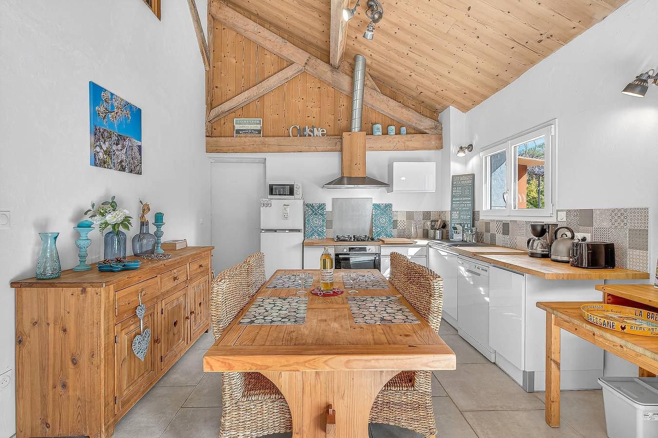Ferienhaus 'La Grange Des Pépinières' mit Bergblick und Wlan in Le Saix, Gap und Umgebung