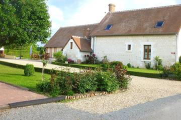 Gîte pour 10 personnes, avec jardin à Vicq-sur-Nahon
