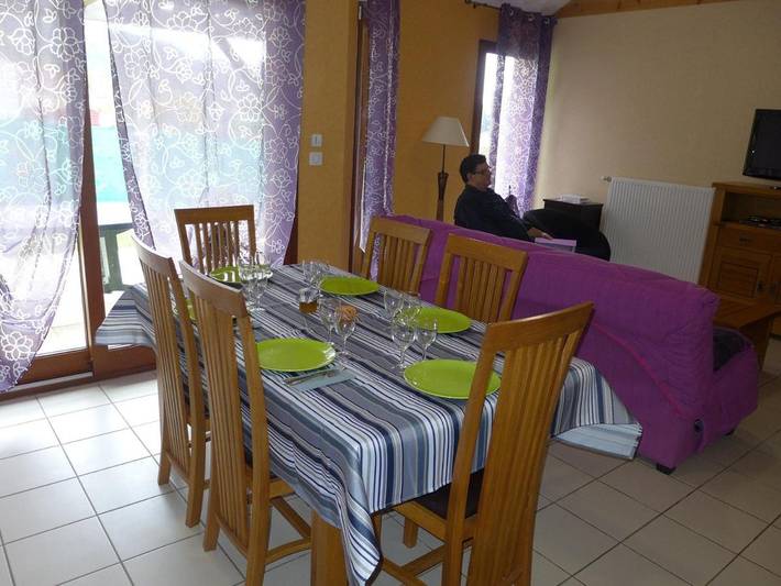 Location de vacances pour 6 personnes, avec Terrasse et Jardin à Viéville - 4