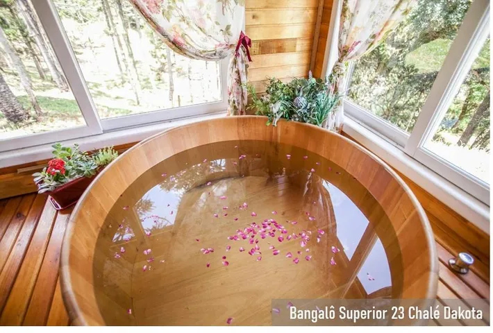 Albergue para 2 personas, con balcón y jardín además de vistas y vistas al lago - 1