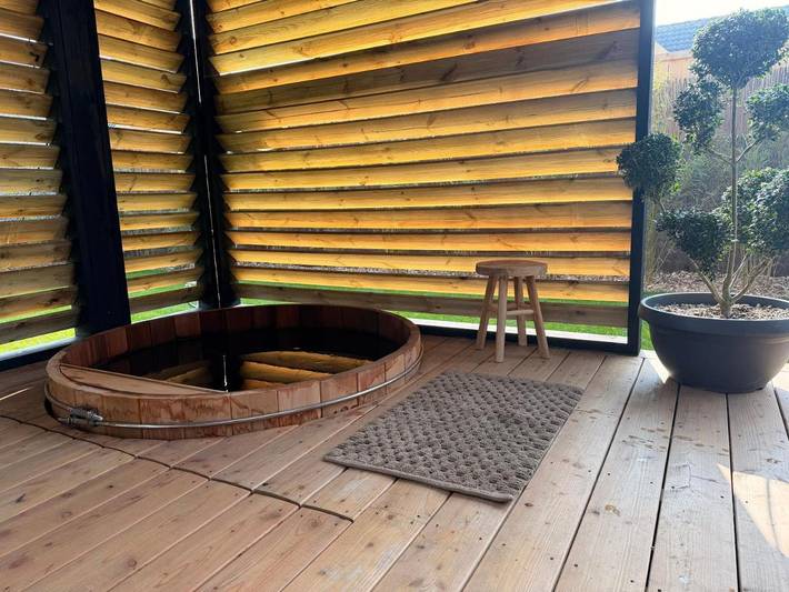 Gîte pour 2 personnes, avec terrasse ainsi que jardin et jacuzzi à Marck - 2