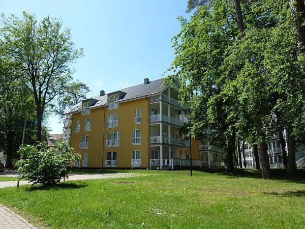 Ferienwohnung für 6 Personen, mit Balkon und Sauna sowie Ausblick in Graal-Müritz