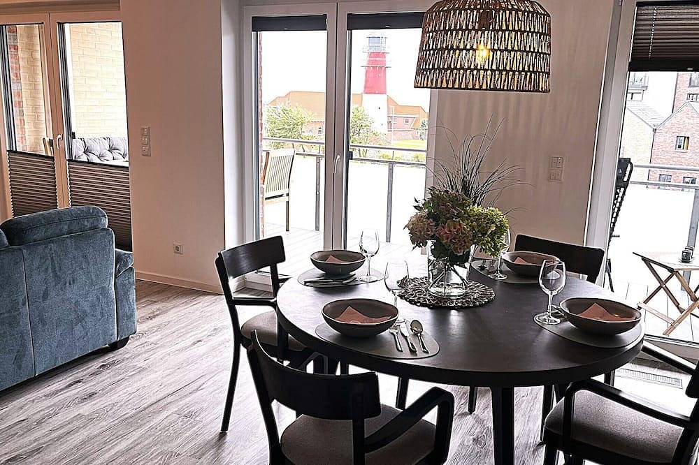 Ganze Wohnung, Traumhafte Neubauwohnung mit Blick über die Nordsee und den Büsumer Hafen in Hafen Büsum, Büsum