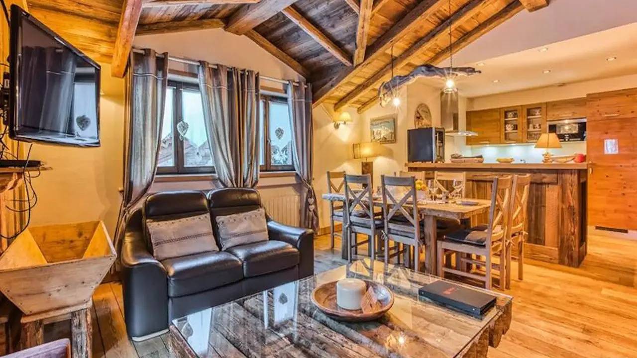 Appartement de vacances entier, Ferienwohnung für 6 Personen (105 m²) in St Bon Tarentaise in Courchevel 1850, Saint-Bon-Tarentaise