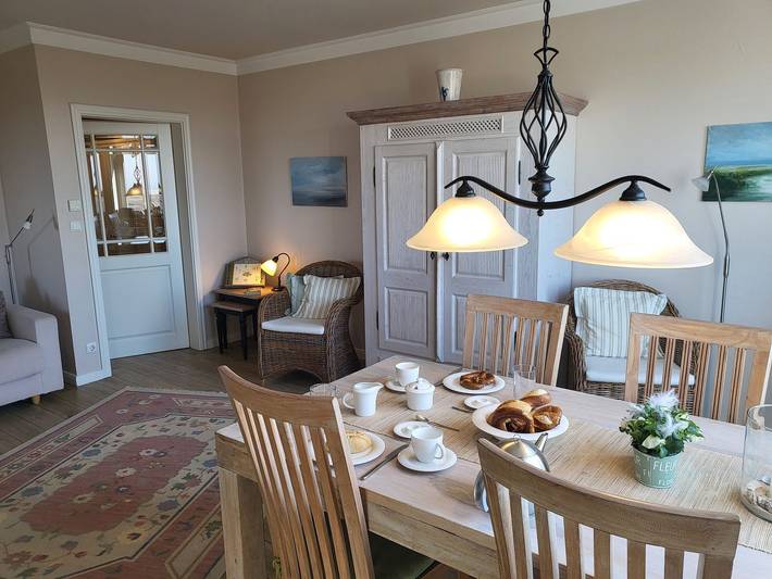 Ganze Wohnung, Ferienwohnung Prielkieker mit direktem Meerblick in St. Peter-Bad, St. Peter-Ording