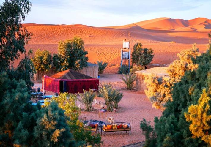 Tente pour 3 personnes, avec jardin et terrasse au Maroc - 4
