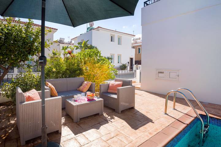 Villa für 5 Personen, mit Pool und Balkon sowie Garten auf Zypern - 3