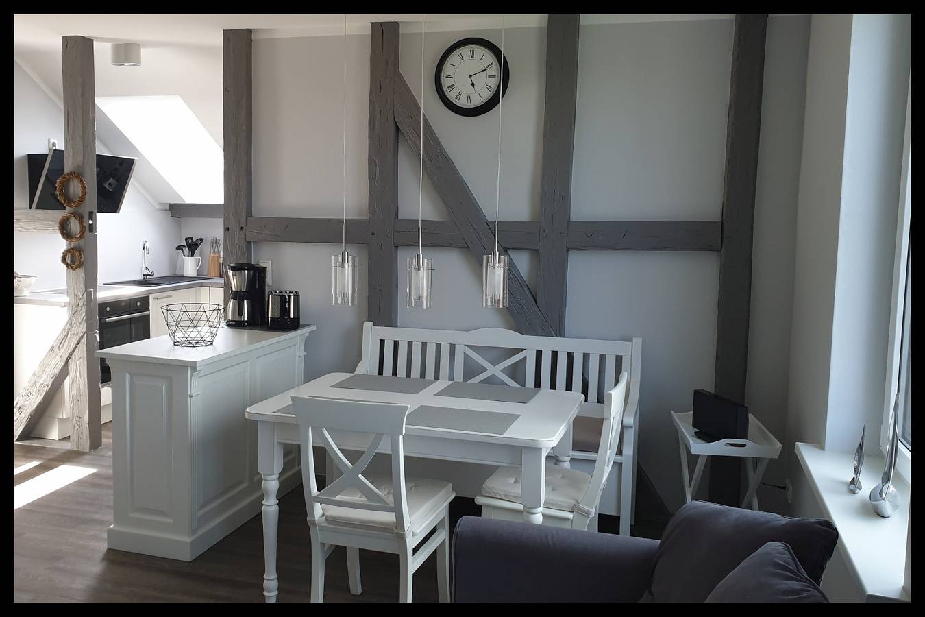 Ganze Wohnung, Ferienwohnung Seglernest 1 in Westfehmarn, Lemkenhafen