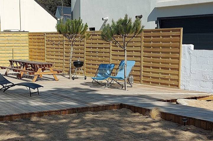 Maison de vacances pour 6 personnes, avec terrasse et jardin à Batz-sur-Mer