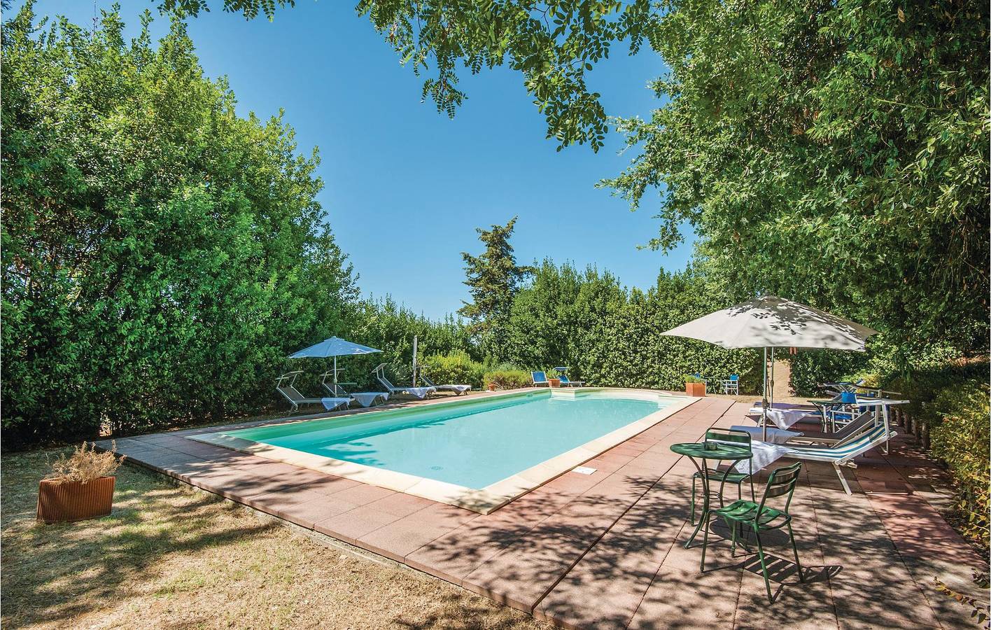 Hel semesterlägenhet, Lägenhet för 3 Personer med pool in Montespertoli, Chianti