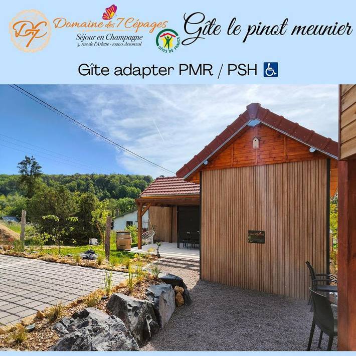 Location de vacances pour 6 personnes, avec jardin et vue, animaux acceptés à Arsène d'Arsonval - 2