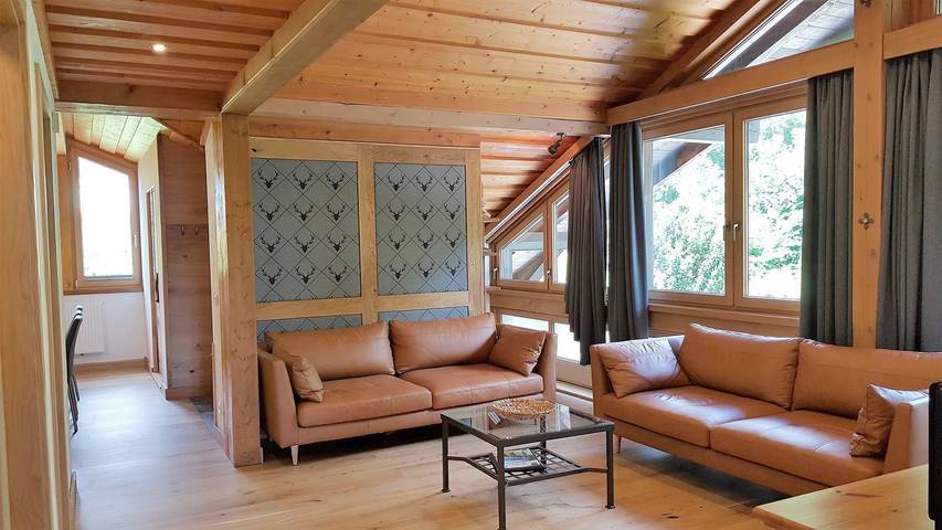Ferienwohnung für 9 Personen, mit Balkon und Terrasse sowie Garten in Ofterschwang