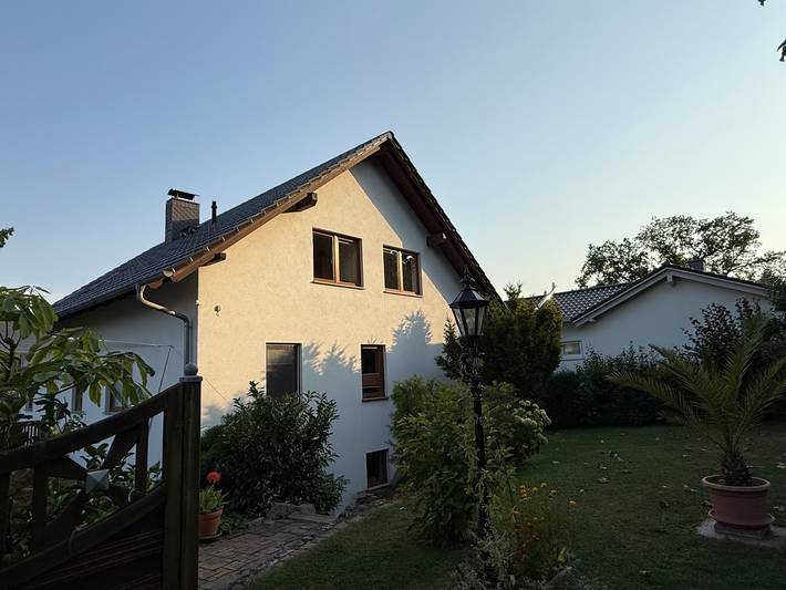 Ganze Ferienwohnung, Ferienwohnung Am Kruchenplan - Fw mit offenen Wohnzimmer mit Küche und Balkon, 2 Schlafzimmer und Bad - 95qm für max. 5 Personen in Mühlhausen, Unstrut-Hainich-Kreis
