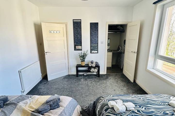 Appartement entier, Glasgow New Modern home, separate entrance,free parking in Glasgow, Greater Glasgow and Clyde Valley