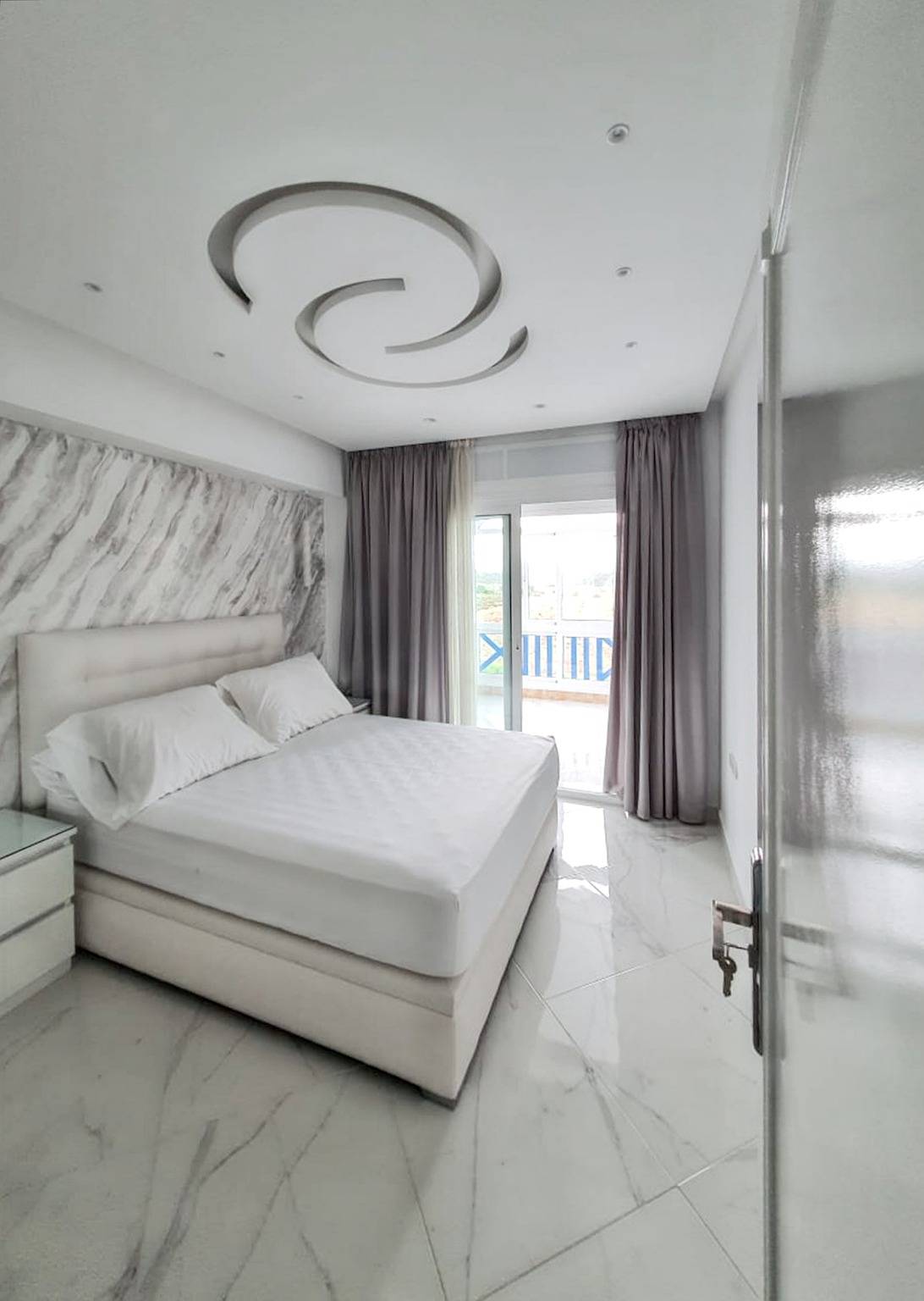 Apartamento entero, Apartamento luminoso en Marina Smir, vista al mar y piscina compartida in Marina Smir, Tánger-Tetuán-Alhucemas