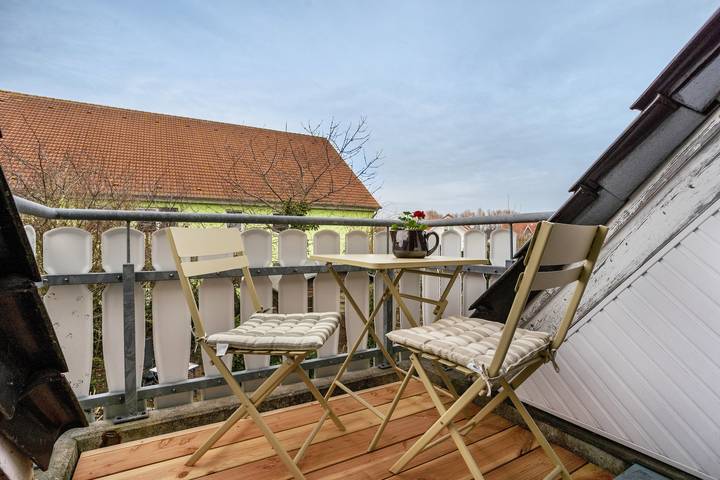 Ferienwohnung für 4 Personen, mit Balkon und Garten in Wiek - 4