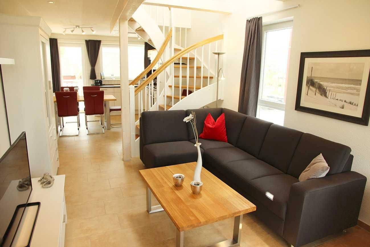 Ganze Wohnung, Kapitänsdeck 533 - Großzügiges Ferienapartment auf 2 Ebenen mit Müritzblick in Rechlin, Müritz