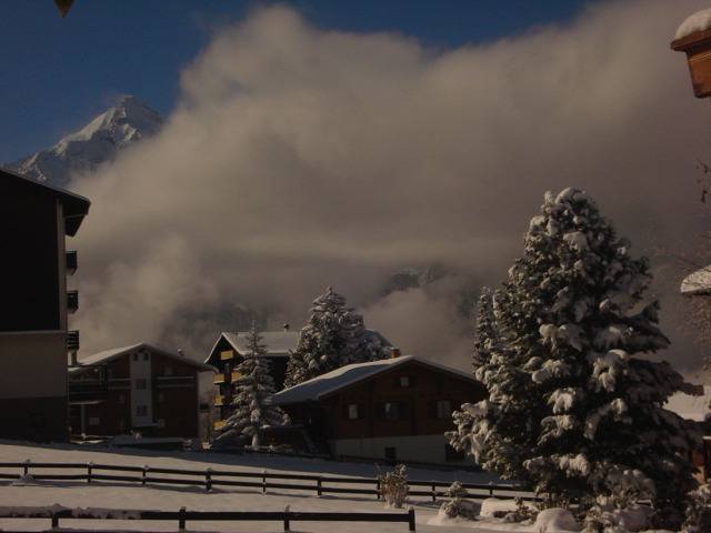 Ganze Ferienwohnung, Chalet Petunia -Bettwohnung in Grächen, Walliser Alpen