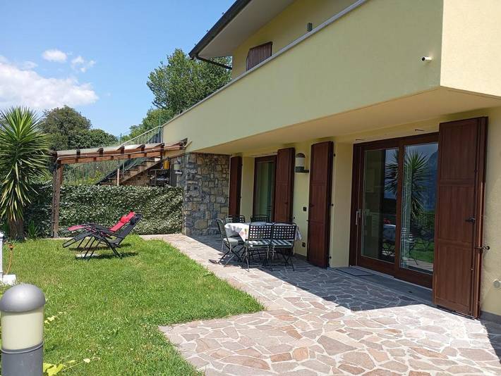 Ferienhaus für 6 Personen, mit Garten und Ausblick sowie Seeblick