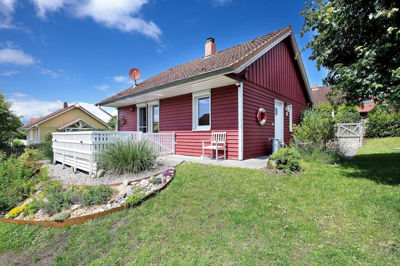 Ferienhaus "Seestern Ostsee" mit Privaten Terrassen, Privatem Garten und Wlan in Schönwalde am Bungsberg, Ostholstein
