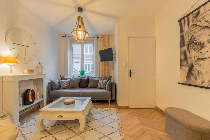 Location de vacances pour 5 personnes, avec jardin à Marcq-en-Barœul - 3