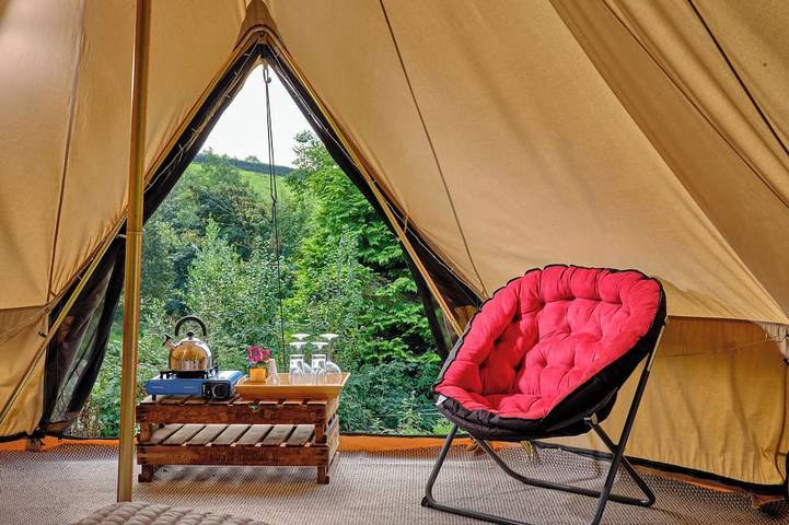 Glamping for 2 people in Exmoor