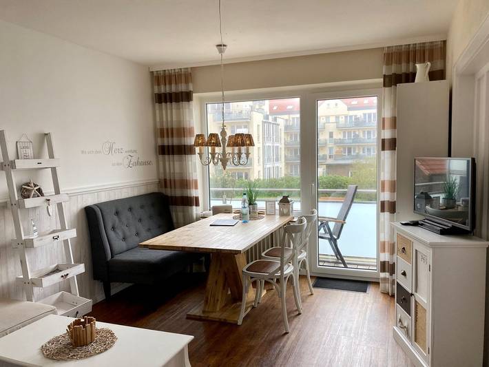 Ferienwohnung für 4 Personen, mit Balkon in Wangerooge, Nordseeinseln