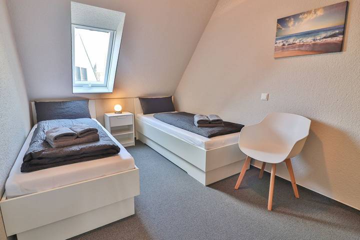 Ferienhaus für 6 Personen, mit Terrasse und Balkon/Terrasse auf Langeoog - 3