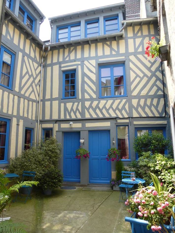 Chambre d’hôte pour 2 personnes, avec terrasse, animaux acceptés à Honfleur - 2