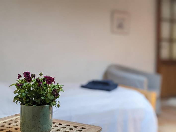 Gîte pour 5 personnes, avec piscine et terrasse ainsi que vue et jardin à Eygluy-Escoulin