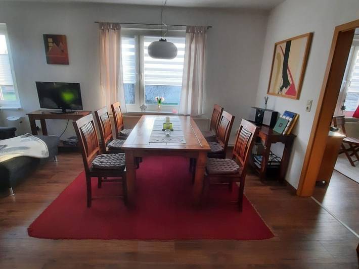 Ferienwohnung für 6 Personen, mit Garten, kinderfreundlich
