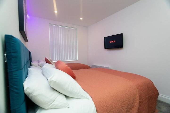 Apartamento entero, Apartamento-Lujoso-Baño privado con bañera-2 Bed Luxury  Sleeps 5 in Leeds, Yorkshire del Oeste