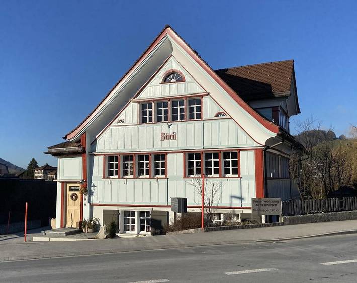 Ferienwohnung für 5 Personen, mit Terrasse und Garten sowie Ausblick in Appenzell