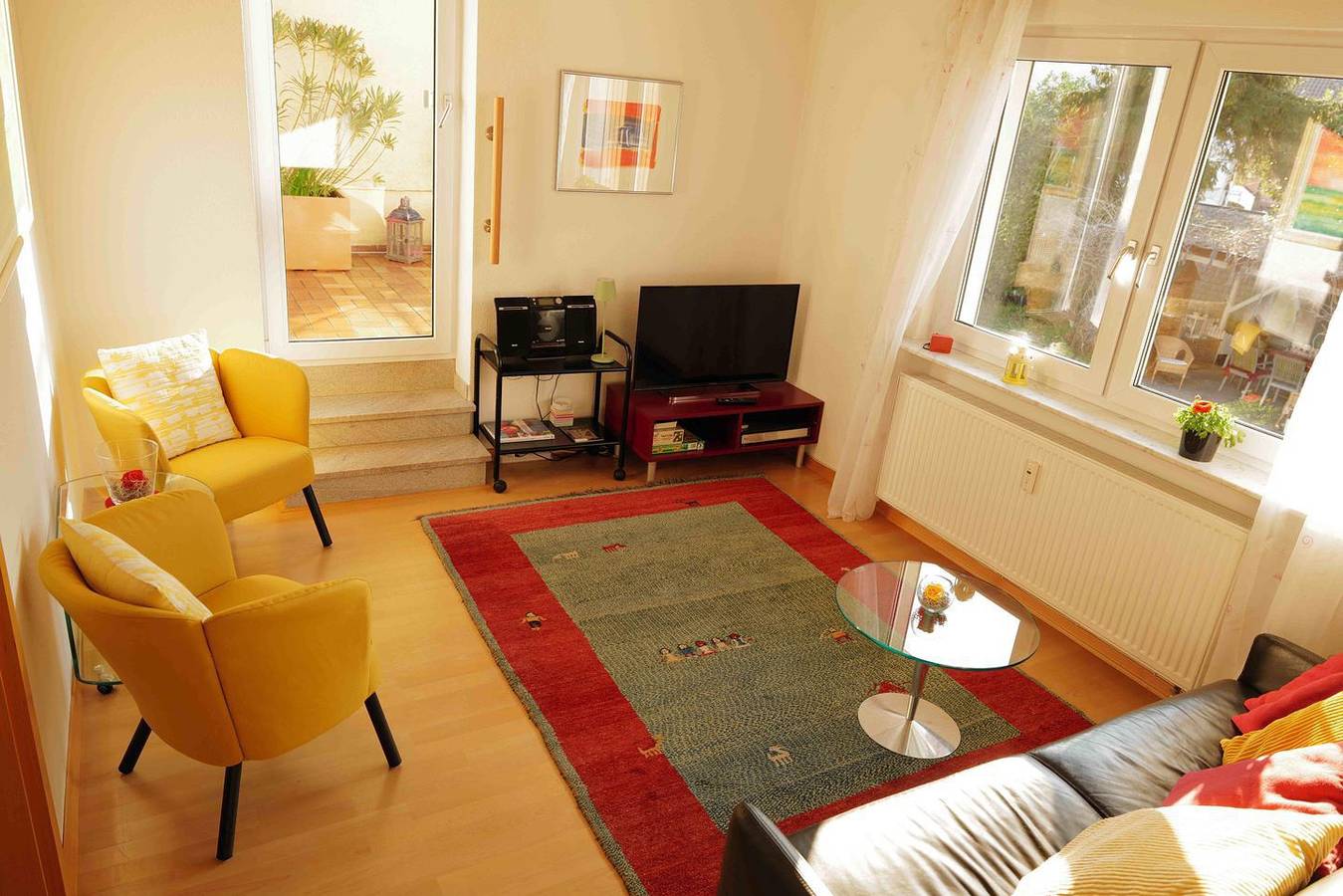 Appartement entier, ⭐⭐⭐⭐ Abc-Ferienwohnung in Meersburg am Bodensee – Wohnung C mit Balkon & Seeblick für 2 Personen in Meersburg, Region Bodensee-Oberschwaben
