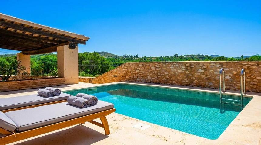 Casa rural para 6 personas, con Terraza y Jardín además de Piscina y Vistas en Olérdola - 3