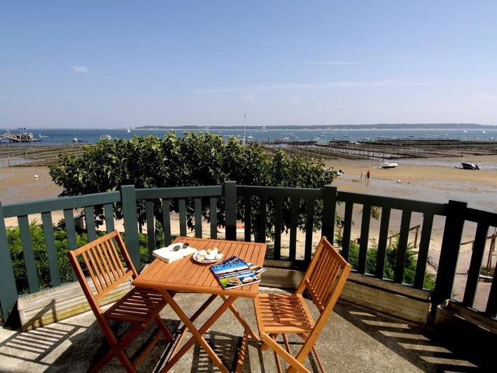 Appartement de vacances pour 4 personnes, avec Balcon ainsi que Terrasse et Jardin