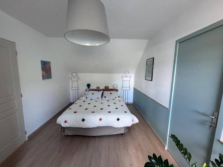 Appartement de vacances pour 5 personnes, avec jardin
