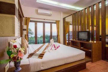 Maison d’hôte pour 4 personnes, avec jardin ainsi que piscine et vue dans Koh Lanta