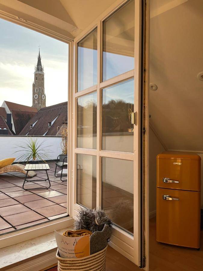 Ferienwohnung für 3 Personen, mit Balkon und Terrasse sowie Ausblick