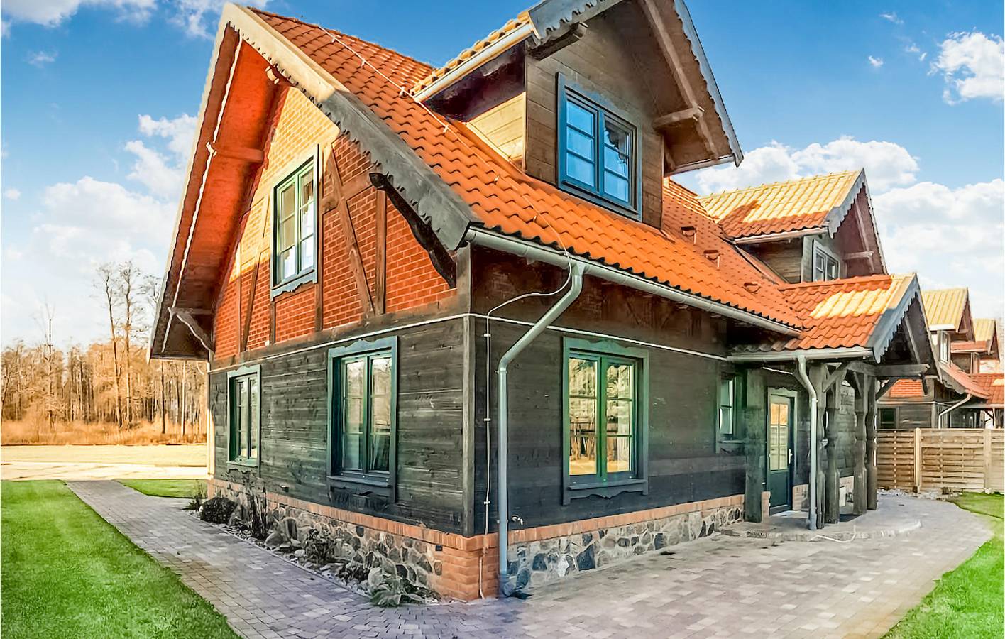 Ferienhaus für 12 Personen mit Terrasse in Ermland-Masuren