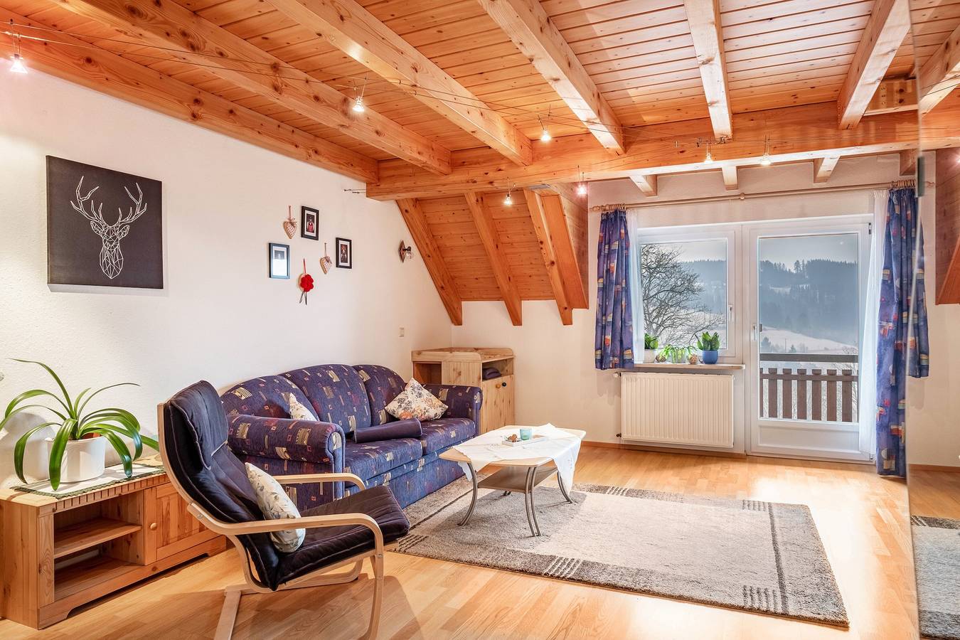 Ganze Wohnung, Ferienwohnung 'Schillingblick' mit Gemeinschaftsgarten, Balkon und Wi-Fi in Suedlicher Schwarzwald, Titisee-Neustadt