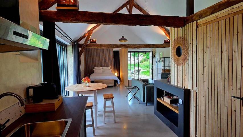 Maison de vacances pour 2 personnes, avec vue ainsi que terrasse et jardin