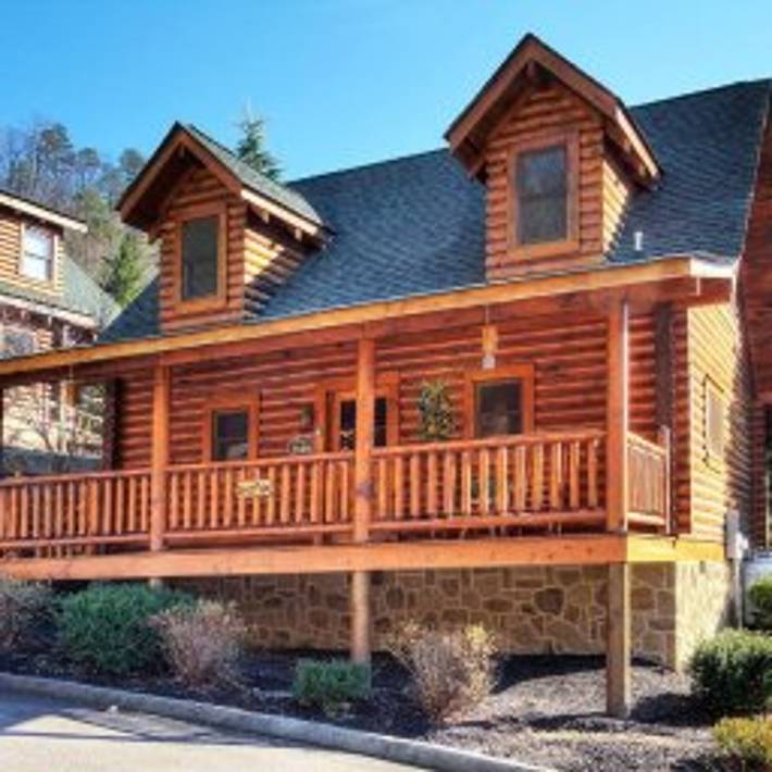 Cabaña para 6 personas, con terraza en Tennessee