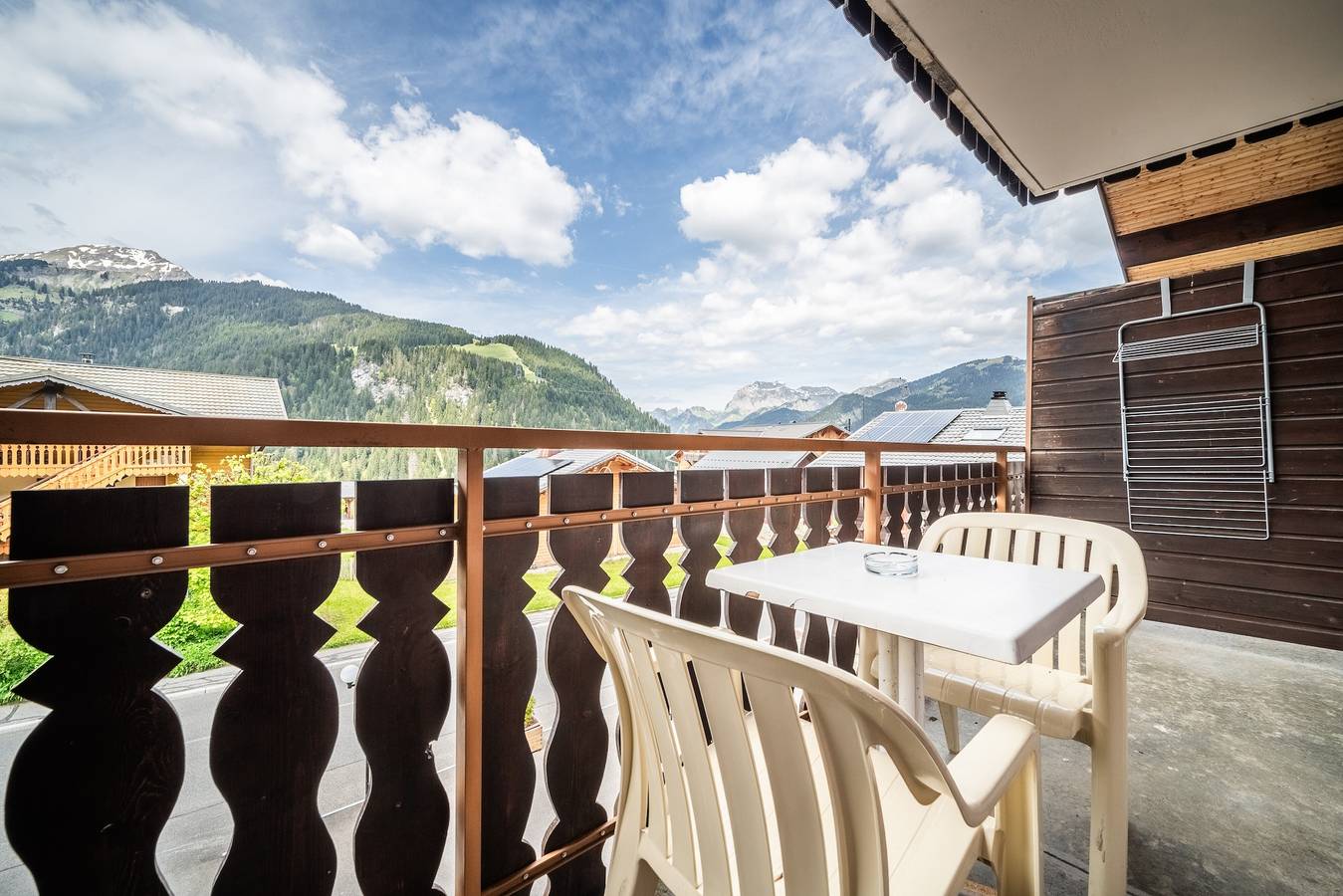 Einzimmerapartment 'Le Garolou - 4 Pers' mit Bergblick, Balkon und Wi-Fi in Châtel, Les Portes du Soleil