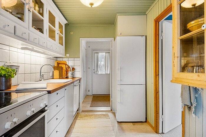 Authentisches schwedisches Ferienhaus bei der Asnæs-Plantage in Asnæs, Nordwestseeland