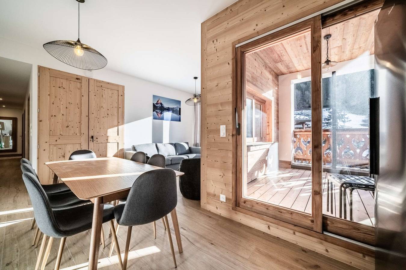 Appartement de vacances entier, Chalet Pascal C03: 3 chambres neuf pour 6 personnes in Morzine, Les Portes du Soleil