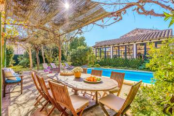 Ferienhaus in Petra (Mallorca), Mallorca Inselmitte für 12 